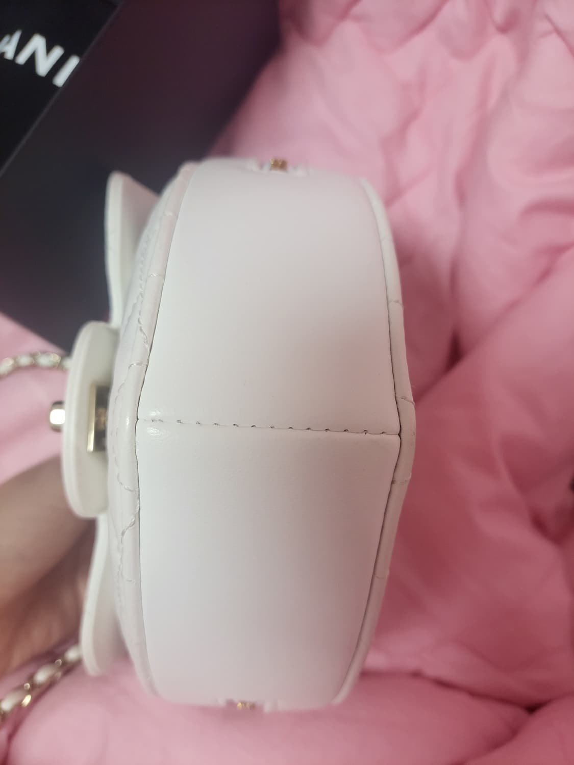 정품)급처상태좋음!샤넬 하트백 라지사이즈 이시영,모델아이린 가방 크로스백 상품이미지10