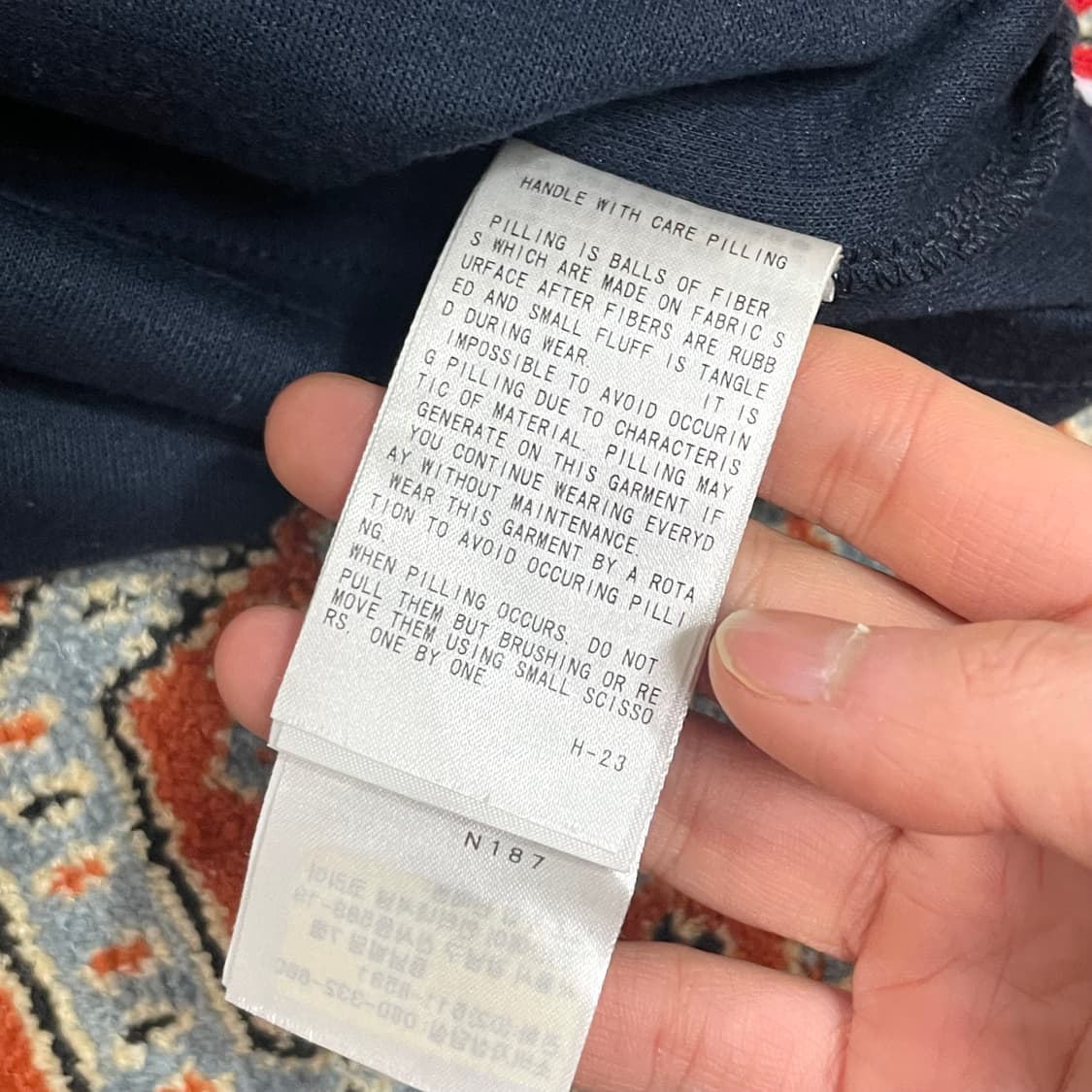 캘러웨이 시그니처로고 네이비 반집업 골프 티셔츠 여성S 상품이미지5