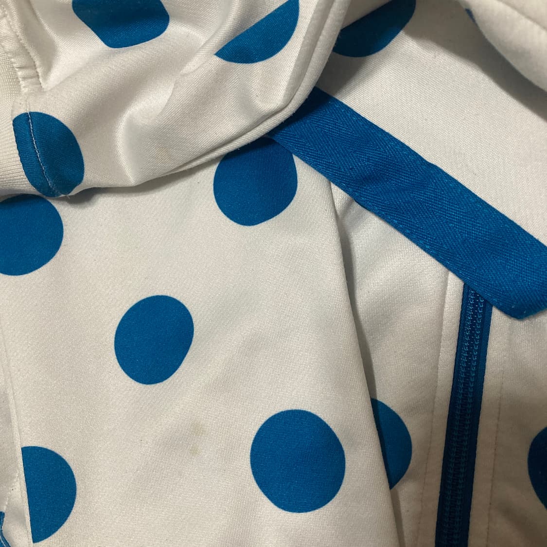 노스페이스 화이트블루 도트 집업 S 상품이미지2