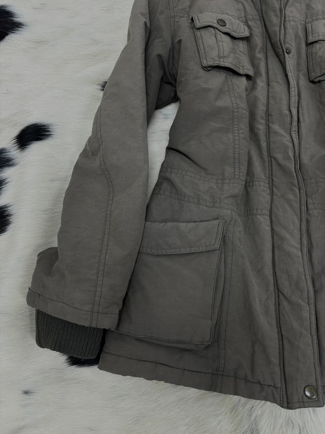 Y2K Grunge Multi Pocket Hoodie Jacket 상품이미지6