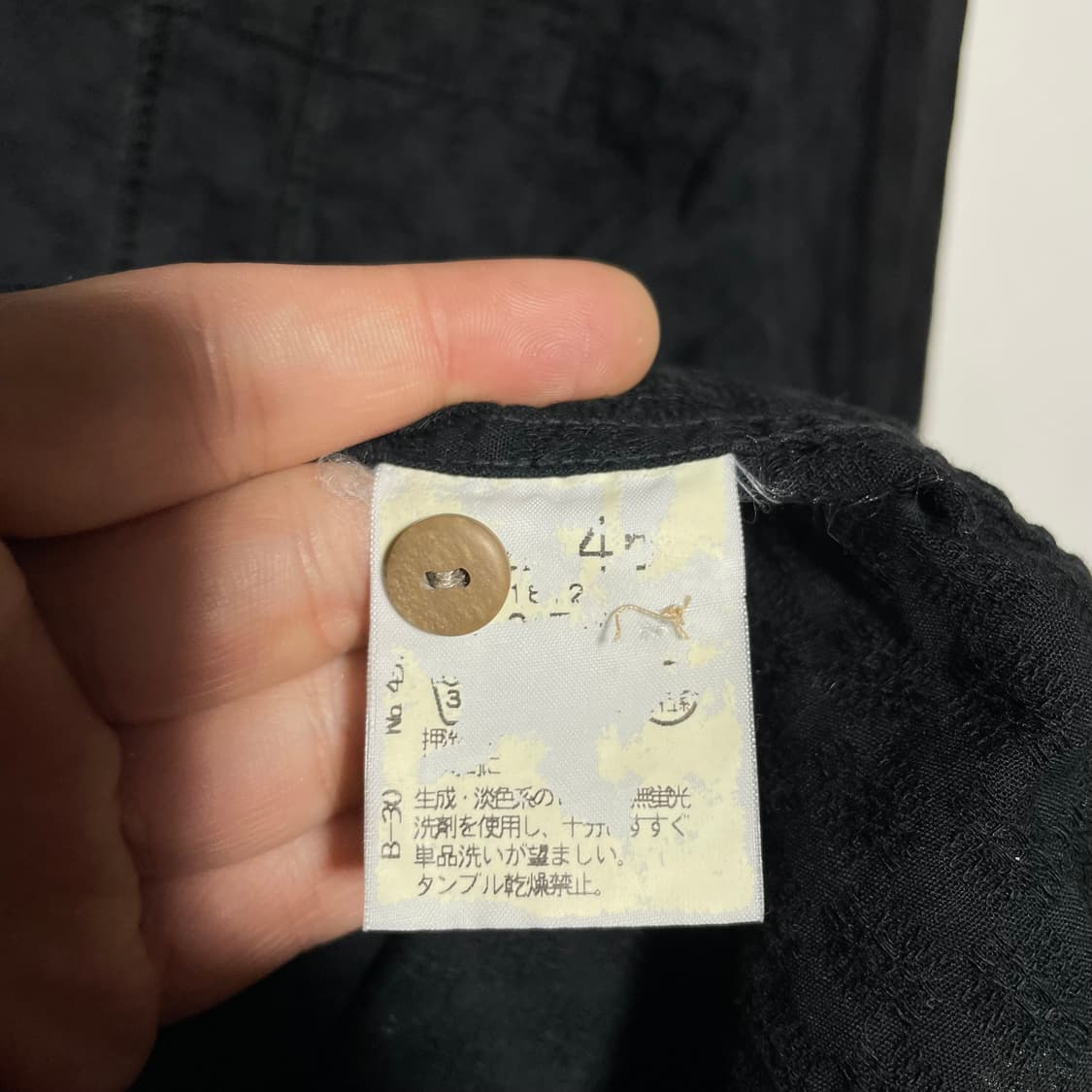 Santa Fe 산타페 올드스쿨 자카드 블랙 셔츠  상품이미지4