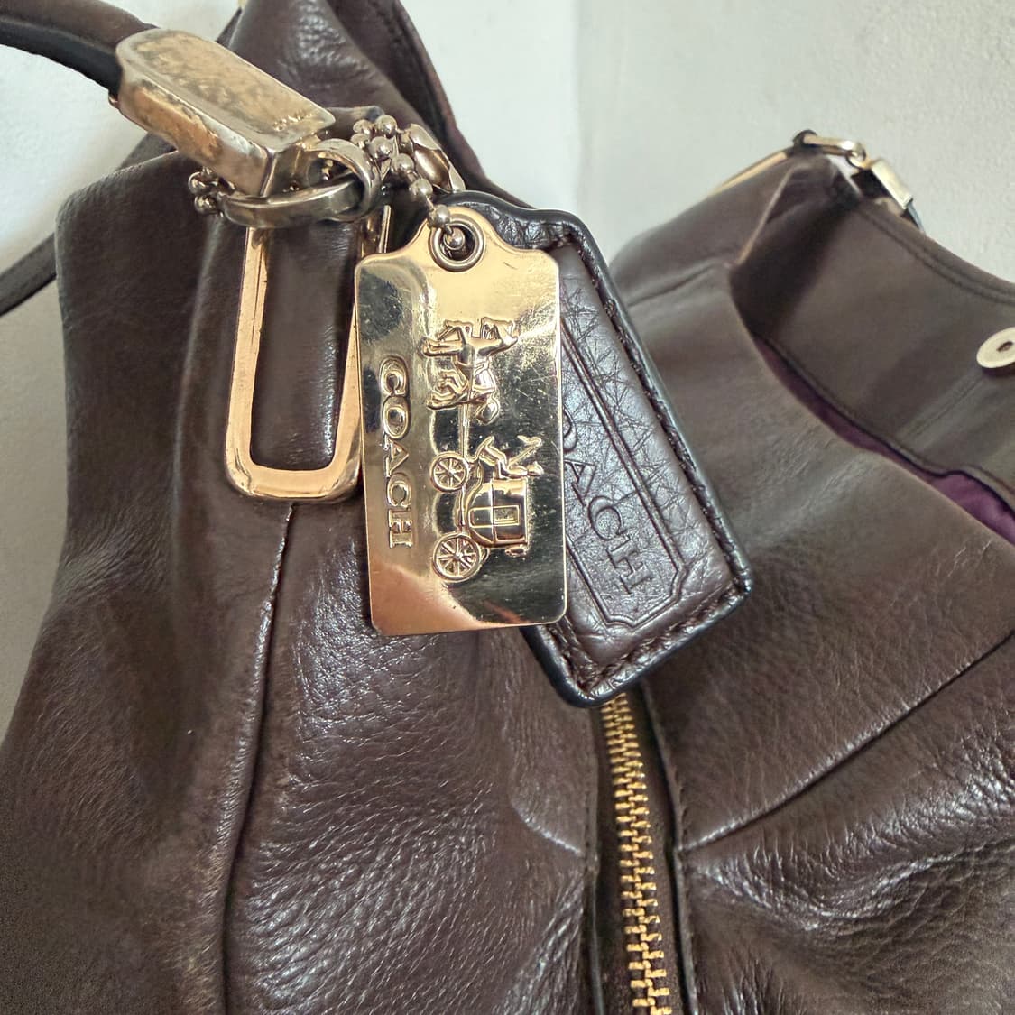  Coach leather hobo bag 상품이미지8