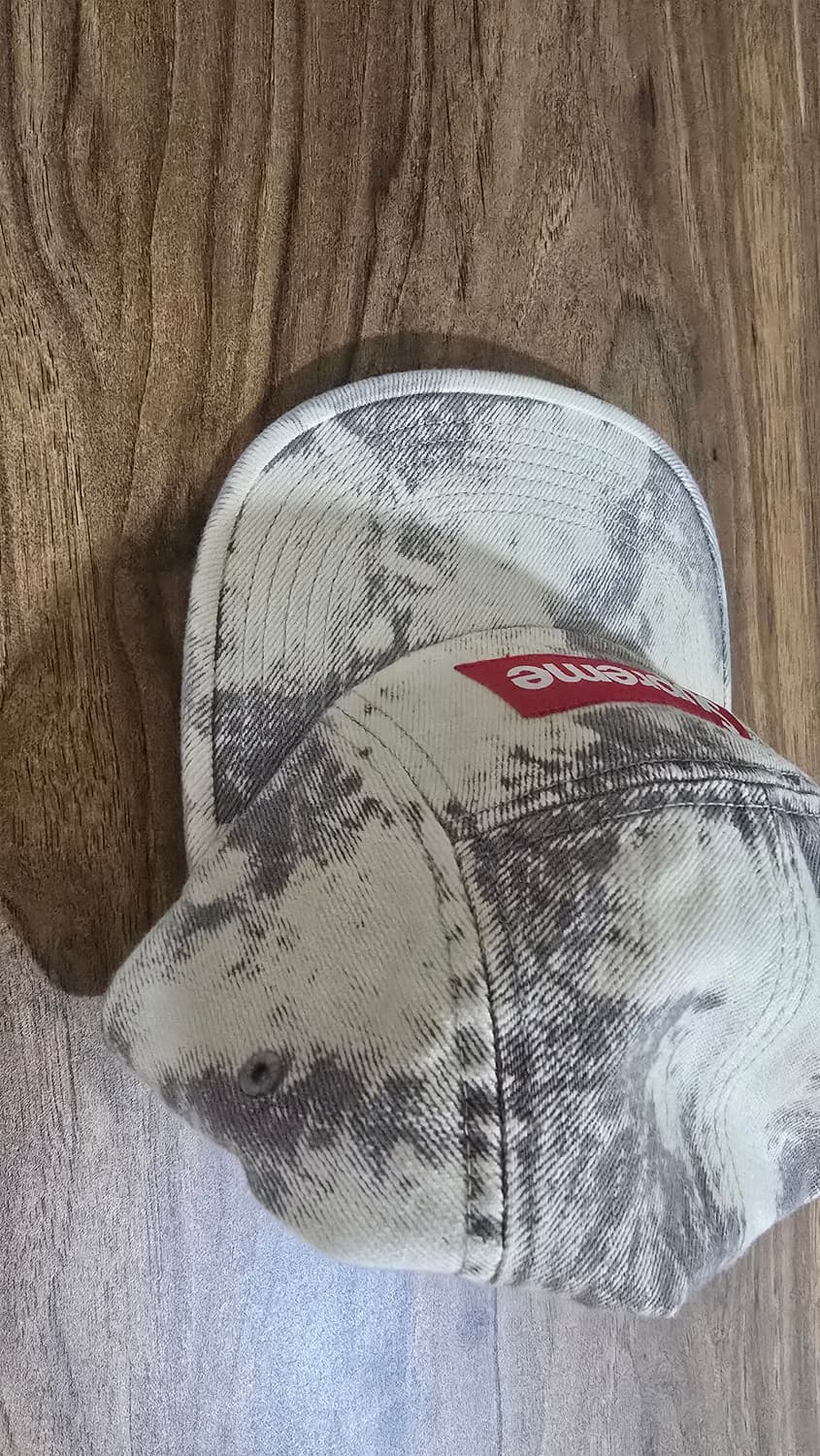 슈프림 데님 캠프캡 블리치드 25SS 상품이미지2