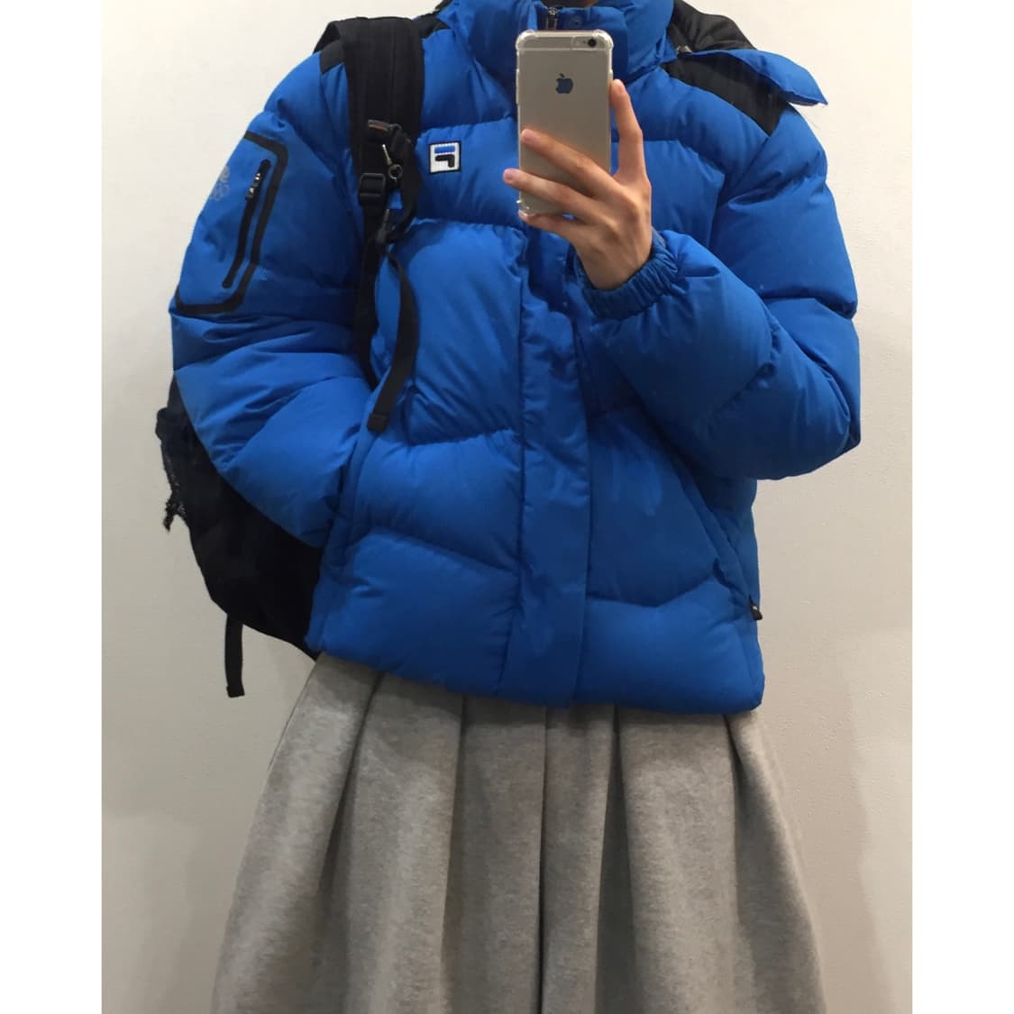 Fila 휠라 올드스쿨 올림픽 국대 패딩 상품이미지2