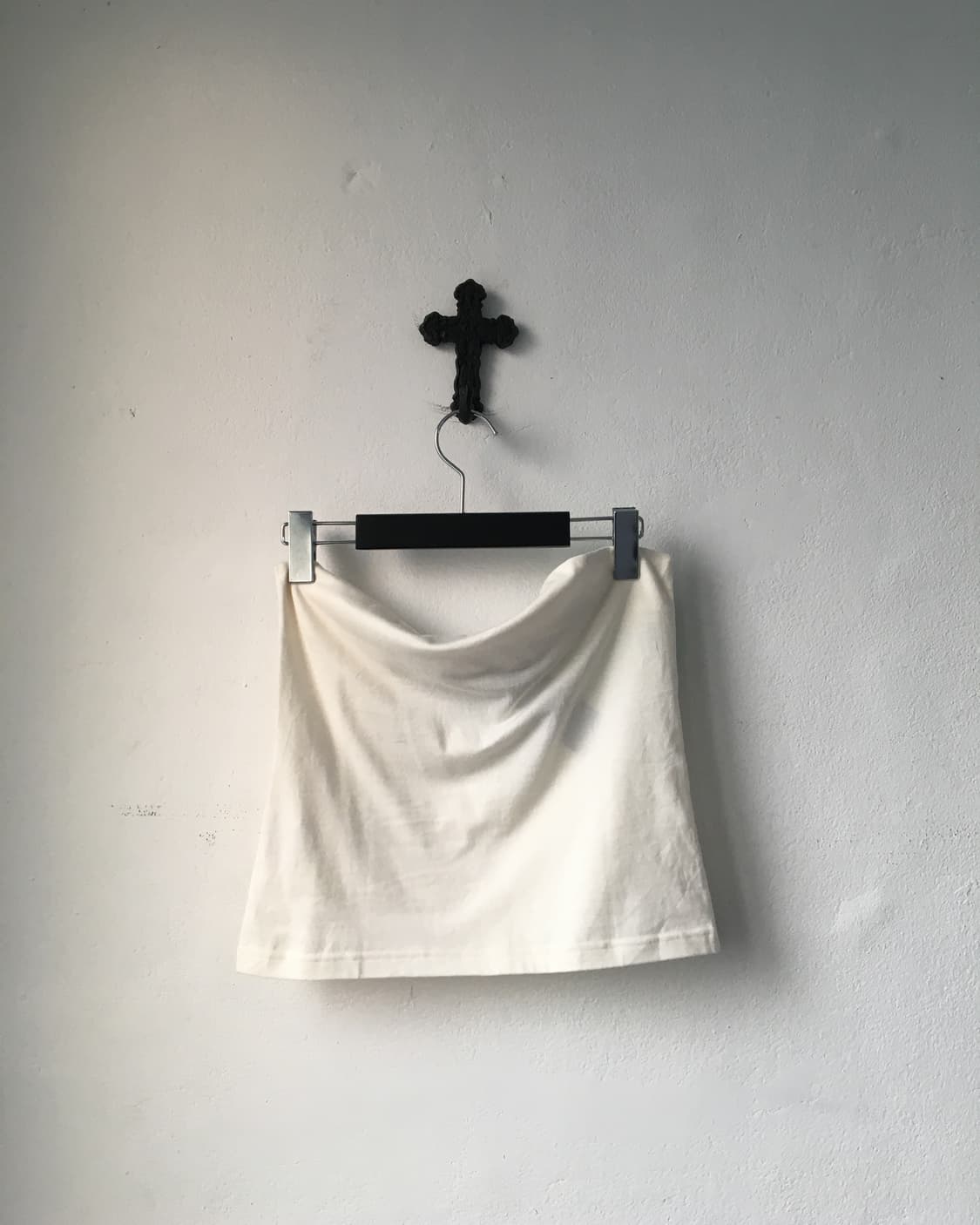 Ribbon printing one shoulder top 상품이미지3
