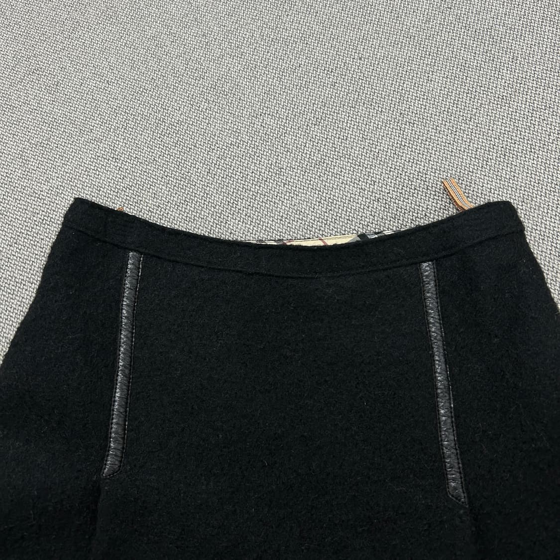 버버리 블루라벨 울 트위드 스커트(36) 상품이미지2