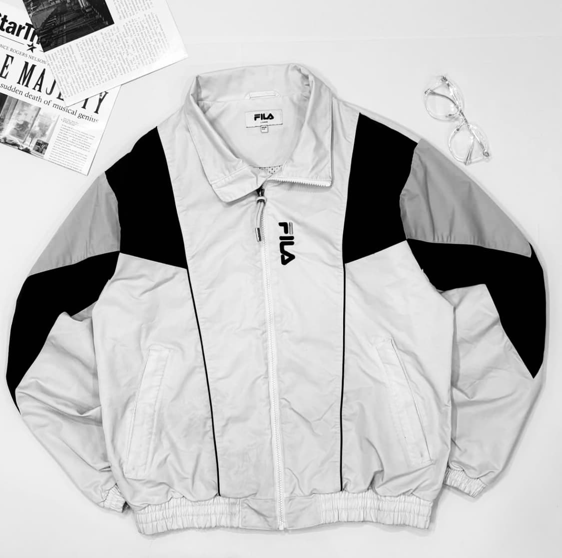 휠라 오버핏 이탈리아 바람막이 상품이미지2