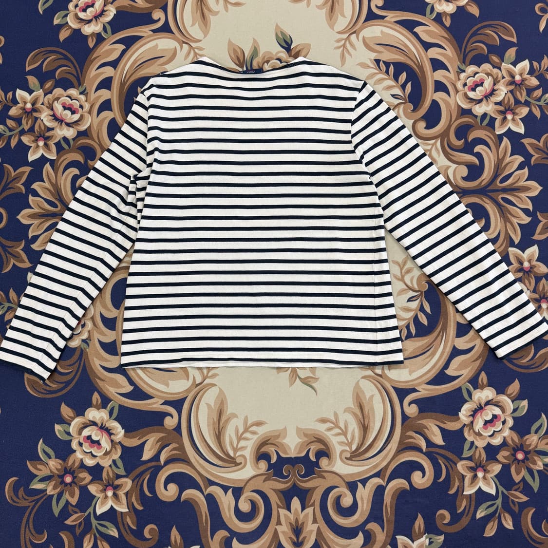 (XXL)세인트 제임스 SAINTJAMES 스트라이프 티셔츠(흰남) 상품이미지7