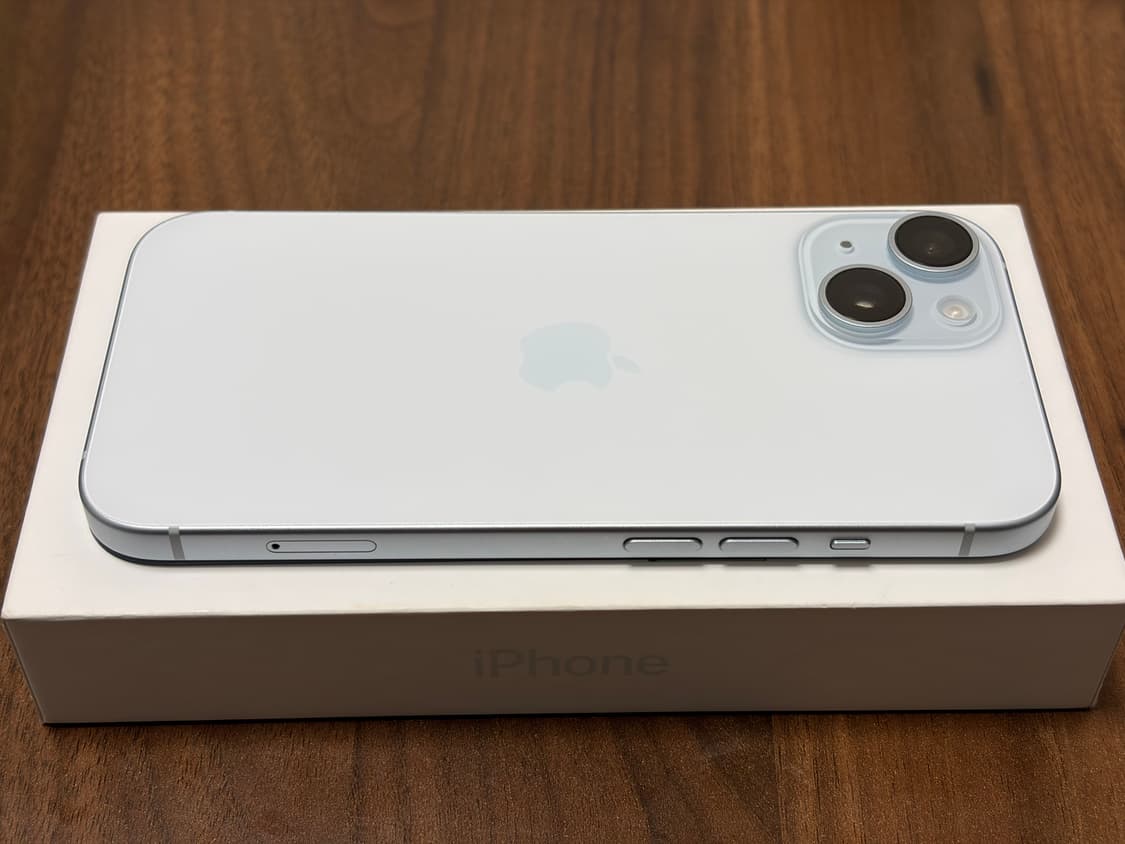 아이폰 15 블루 128GB 자급제 상품이미지5
