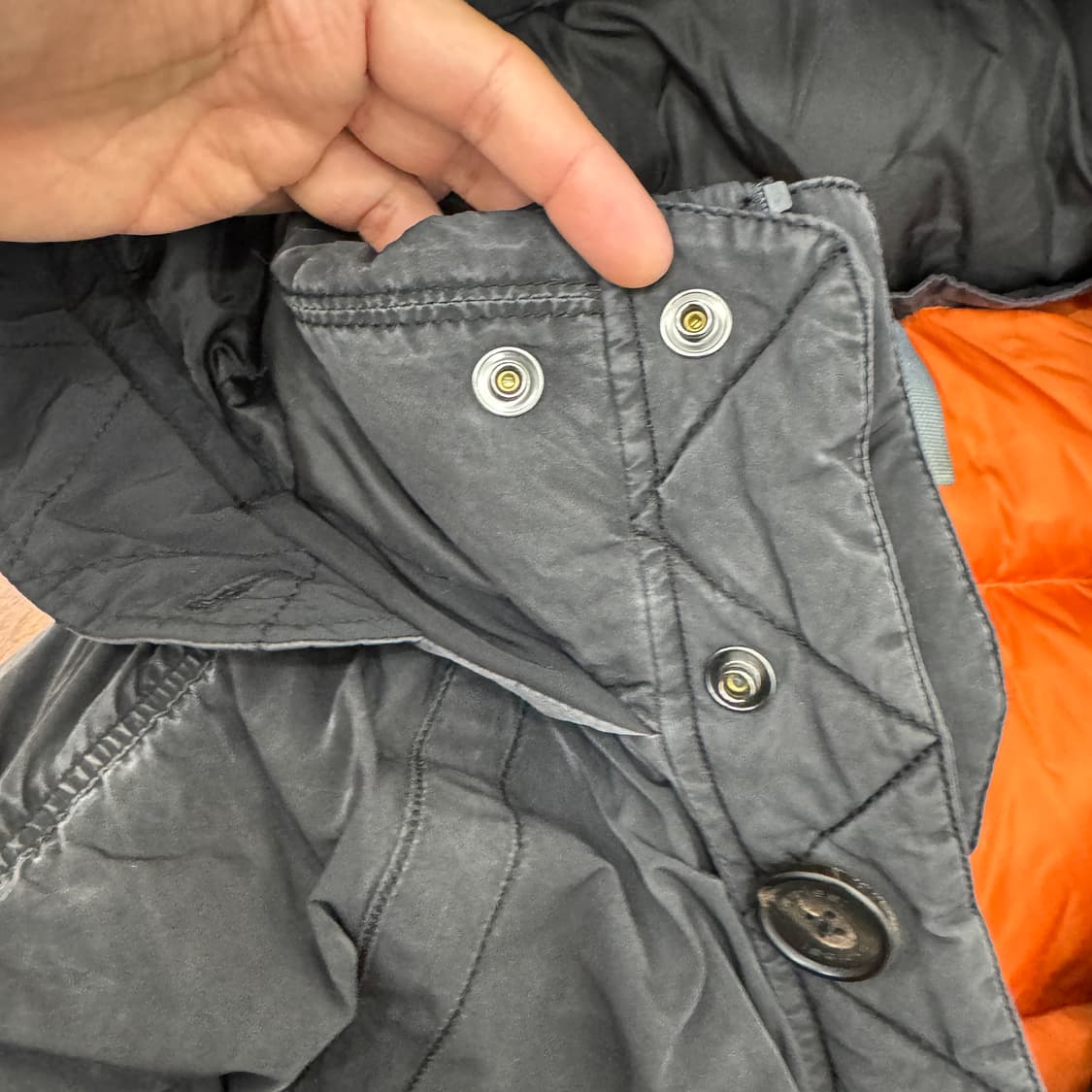 110 series 시리즈 나누크 피그먼트 워싱 구스다운 패딩 자켓  상품이미지6