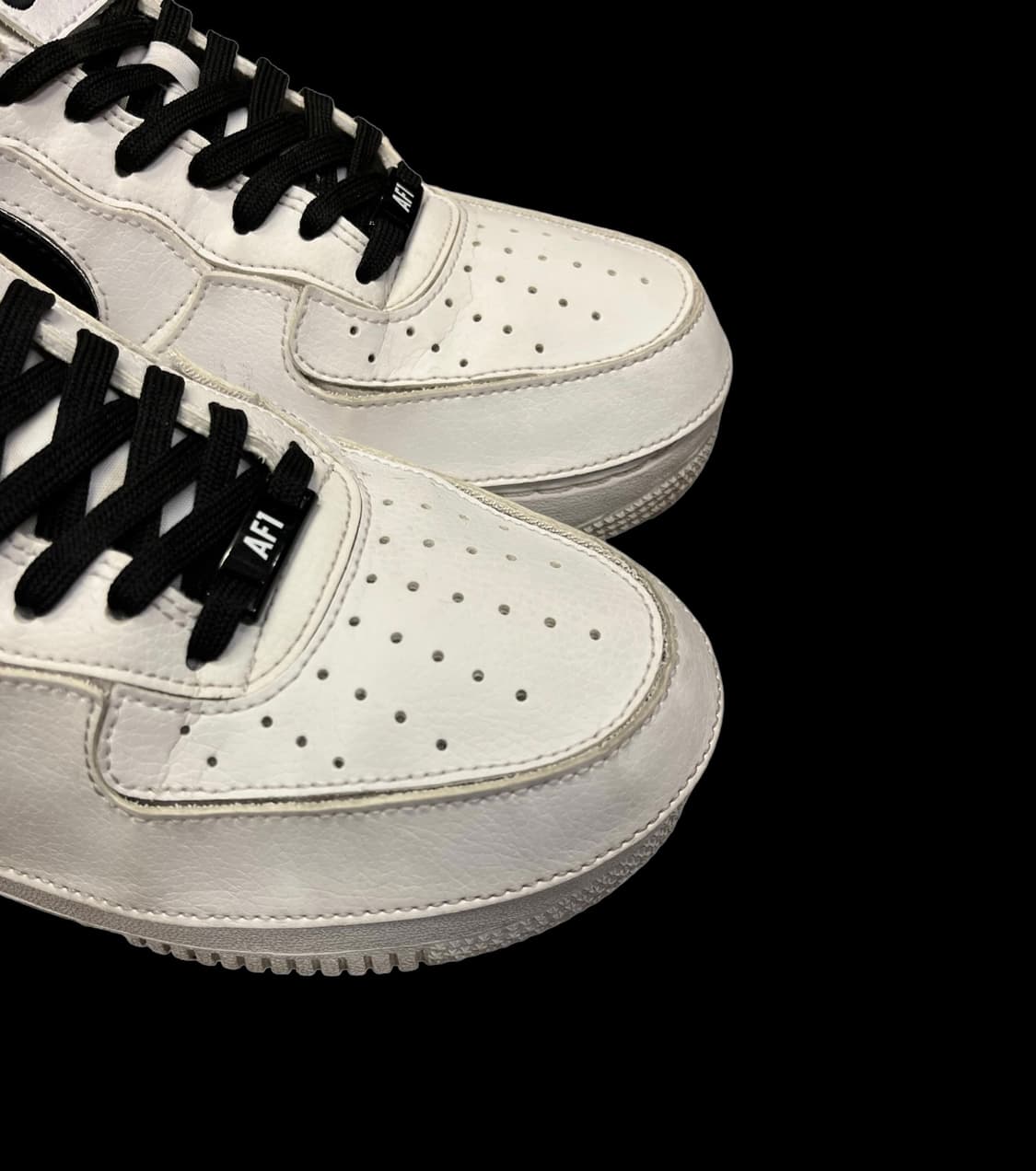 나이키 에어포스 1/1 벨크로 커스텀 상품이미지4