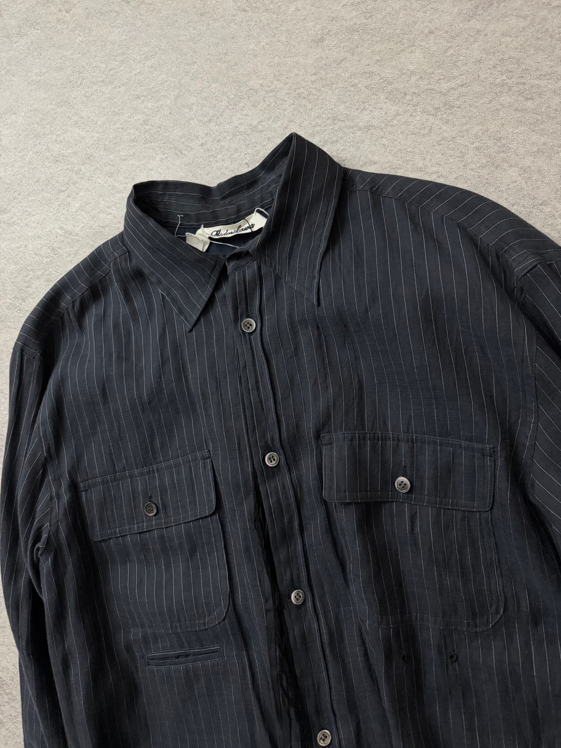 미도리카와 레이어드 컷오프 셔츠 상품이미지5