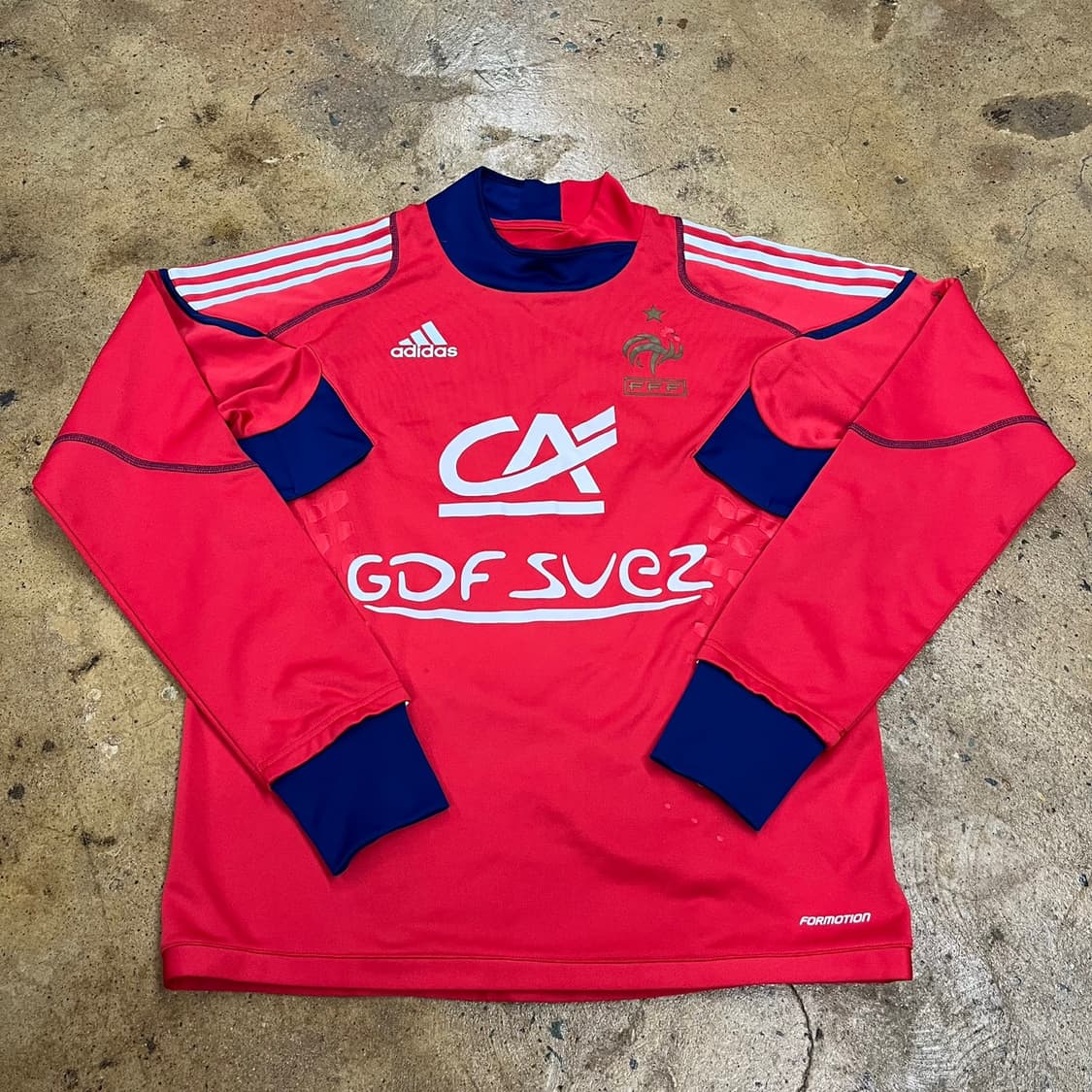 [정품/M] 아디다스 프랑스 축구 국대 긴팔 유니폼 b8 상품이미지2