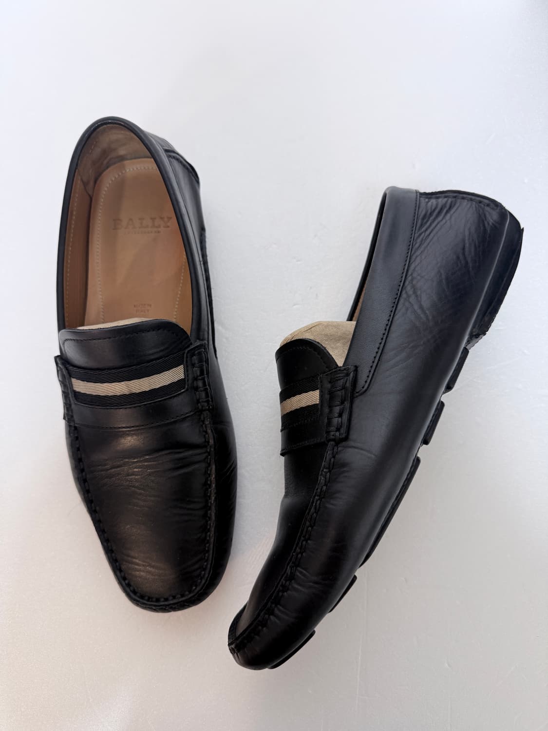 발리 BALLY 레더 로퍼 블랙 270 클래식 상품이미지1