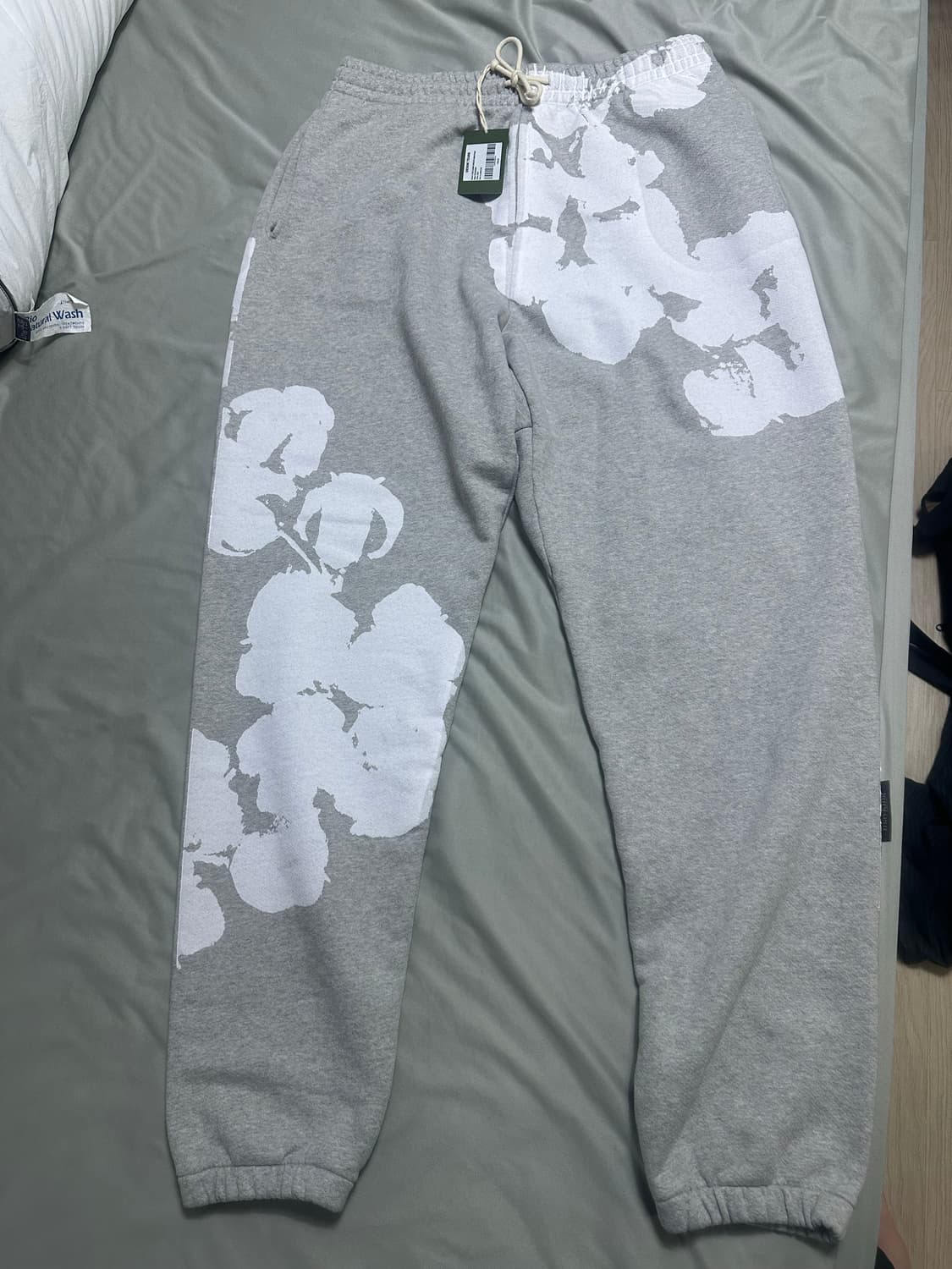 데님 티어스 비기 코튼 리스 스웨트 팬츠 상품이미지2