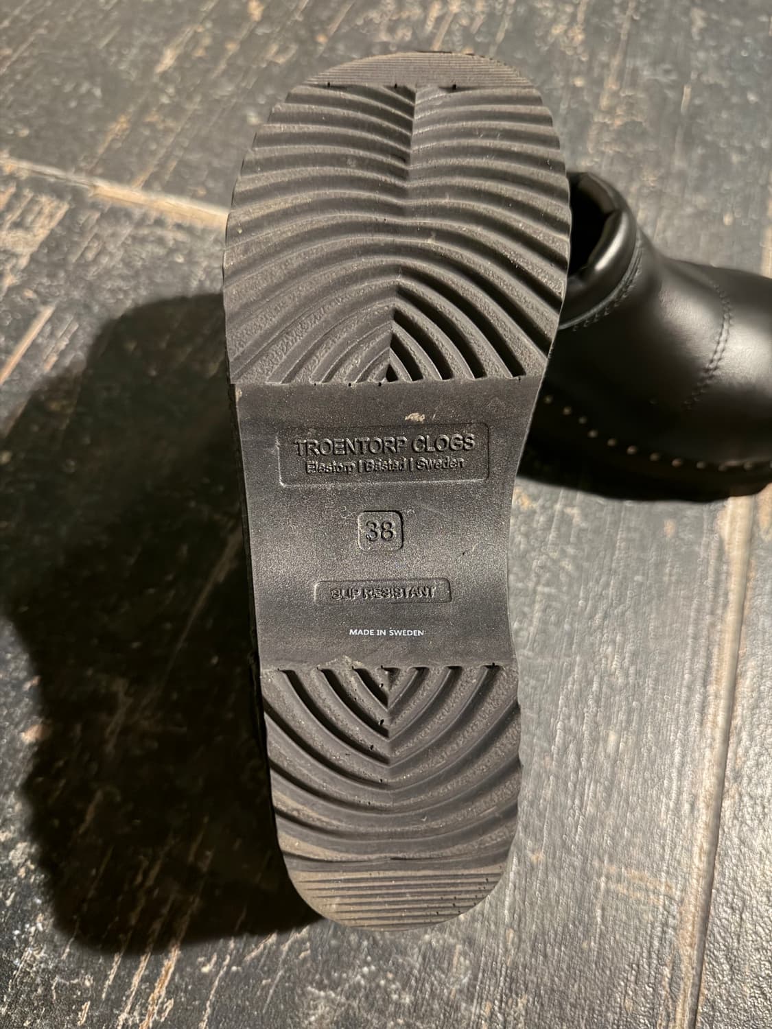 TROENTORP Picasso 블랙 클로그 (38) 상품이미지7