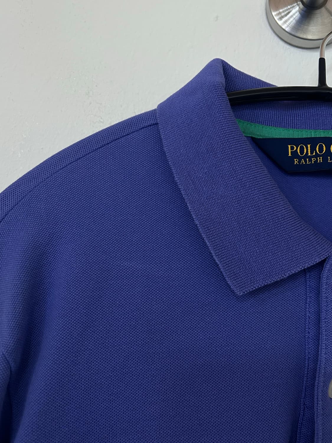 폴로 골프 랄프로렌 퍼플 긴팔 카라티 M (실측100) 상품이미지7