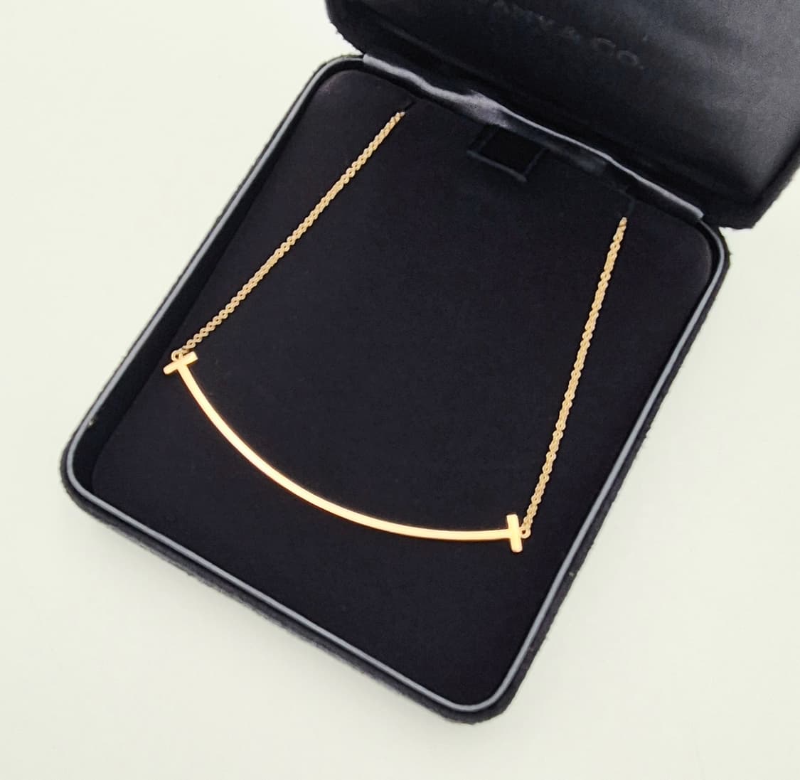 티파니앤코 T스마일 목걸이 라지 상품이미지3