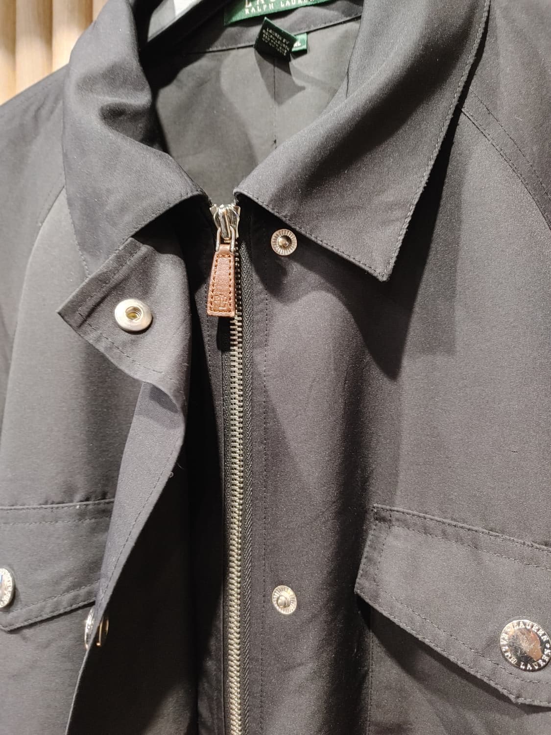 무배) 로렌 랄프로렌 레더 트리밍 사파리 자켓 - XL 상품이미지6