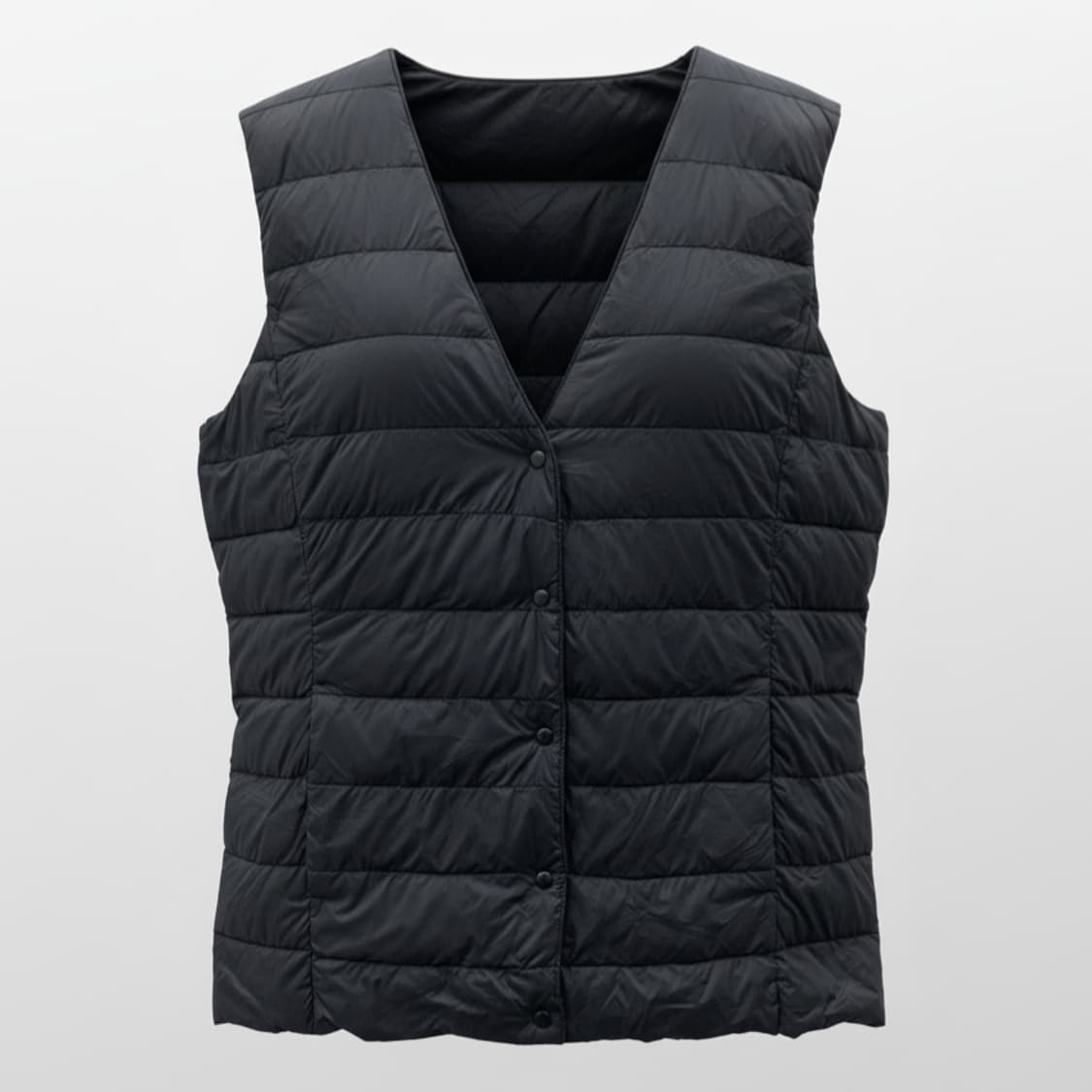 임블리 브이넥 구스다운 여성 경량 패딩 조끼  1734 상품이미지1