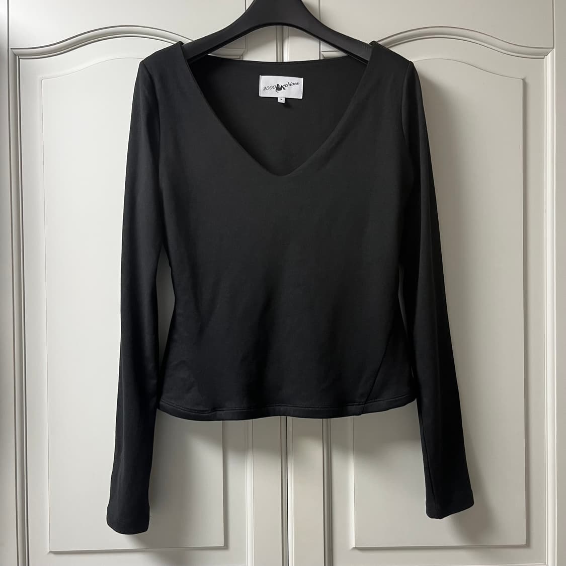 V NECK CONTOUR T 상품이미지2