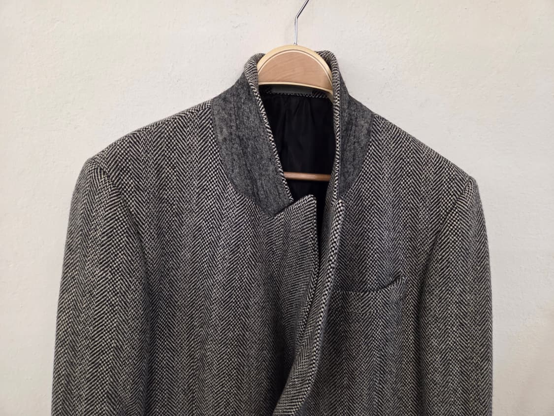 캠브리지 멤버스 남성 헤링본 코트 상품이미지2