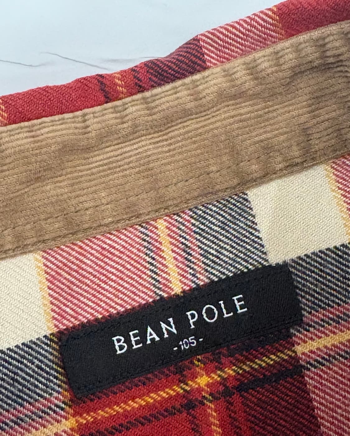 빈폴 타탄 체크 셔츠 상품이미지4