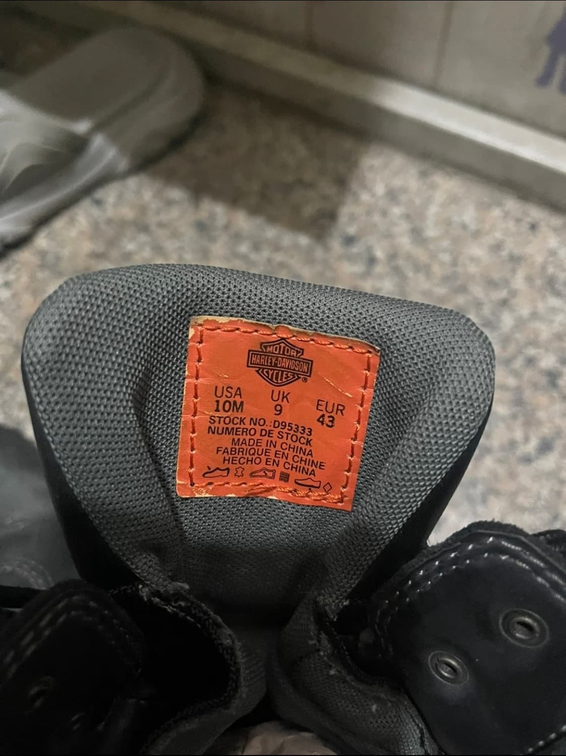 Us43) 할리데이비슨 신발 상품이미지6