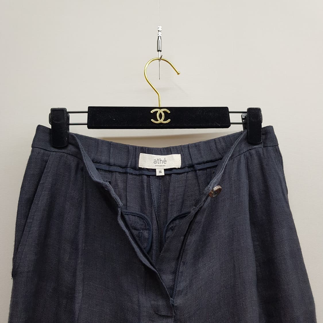 아떼바네사브루노2022 린넨 와이드 팬츠 36사이즈 상품이미지2