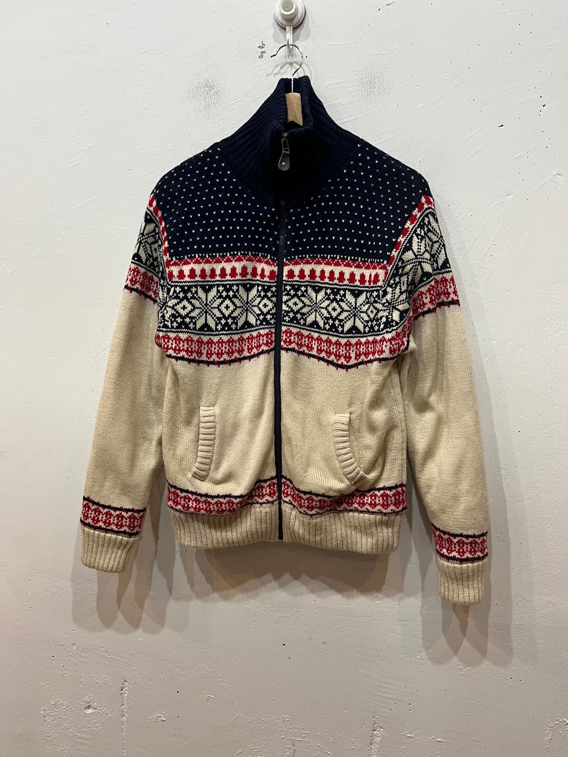 willpips 노르딕 니트집업 M 상품이미지1