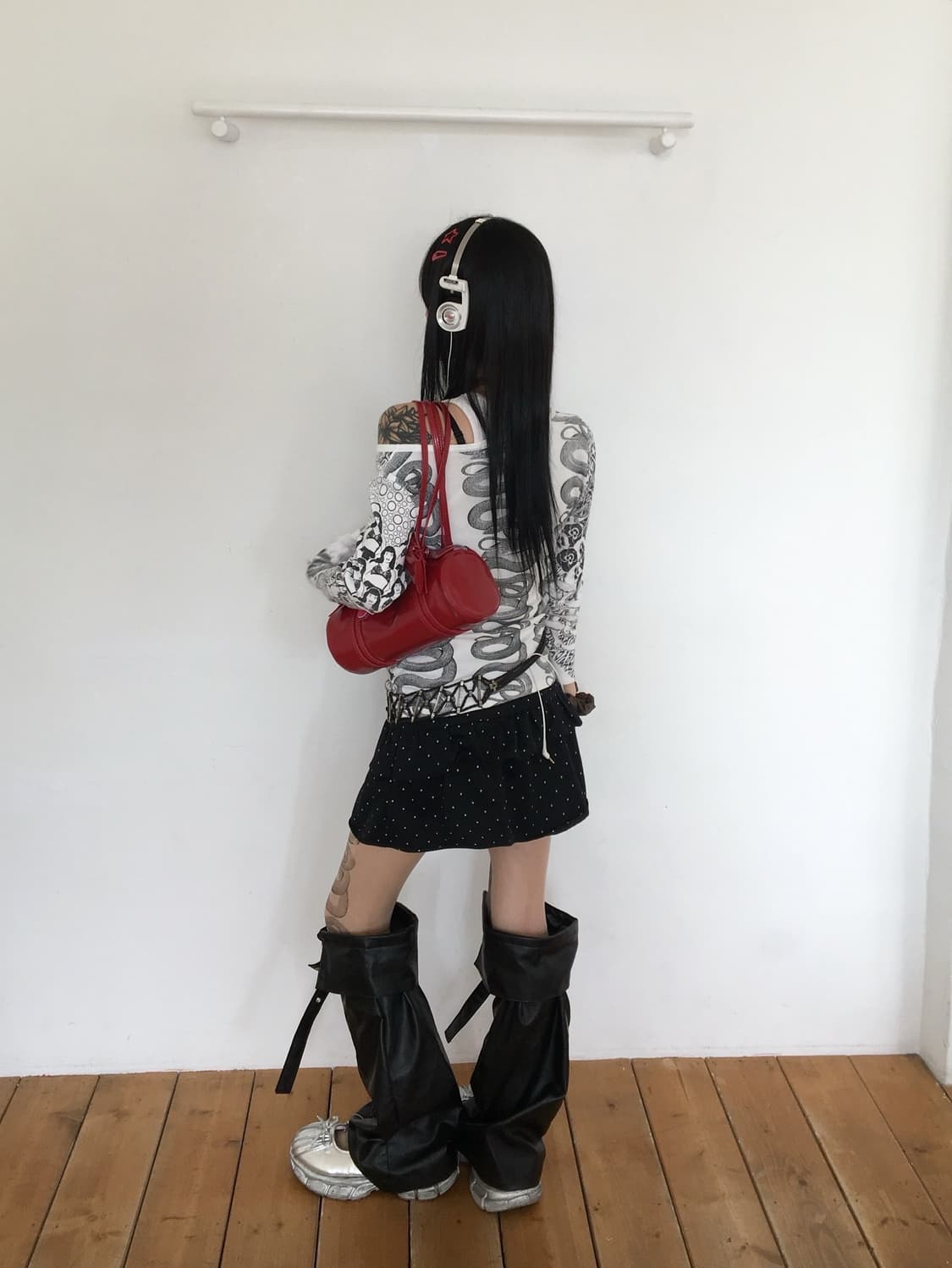 히스테릭 글래머 스네이크 롱슬리브 상품이미지7