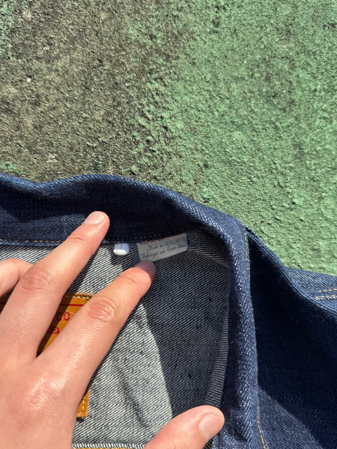 USA 리바이스 506XX 셀비지 데님자켓 M 상품이미지6