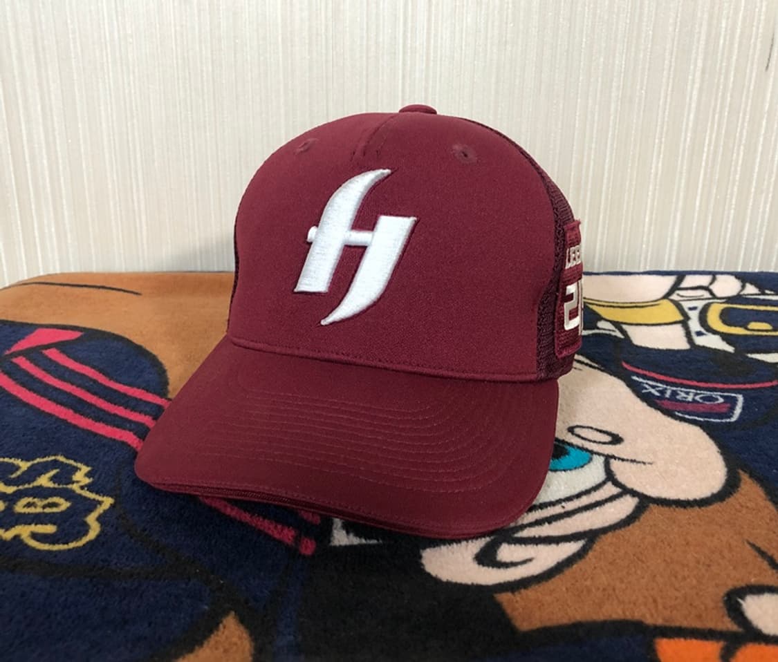 KBO 나이키 넥센(키움)히어로즈 선수실착 올드모자/h로고 M-L #67 상품이미지1