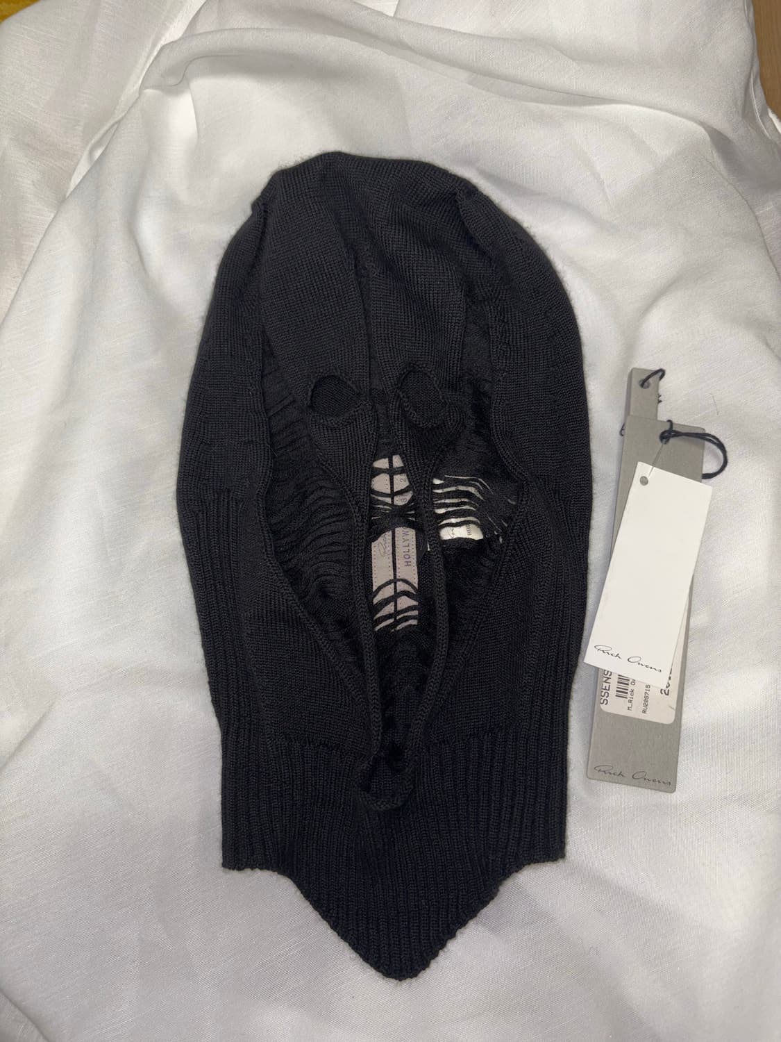 Rick Owens Hollywood Skull Balaclava  상품이미지2