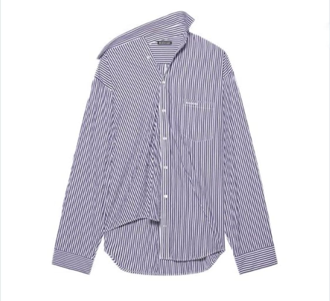 발렌시아가 FW21 스트라이프 셔츠 상품이미지3