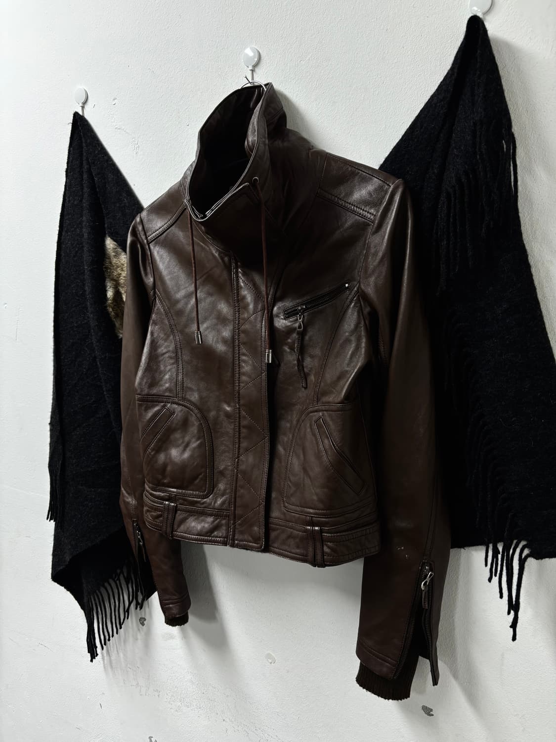 “Vintage” 00’s Rare Design High Neck Sli 상품이미지6