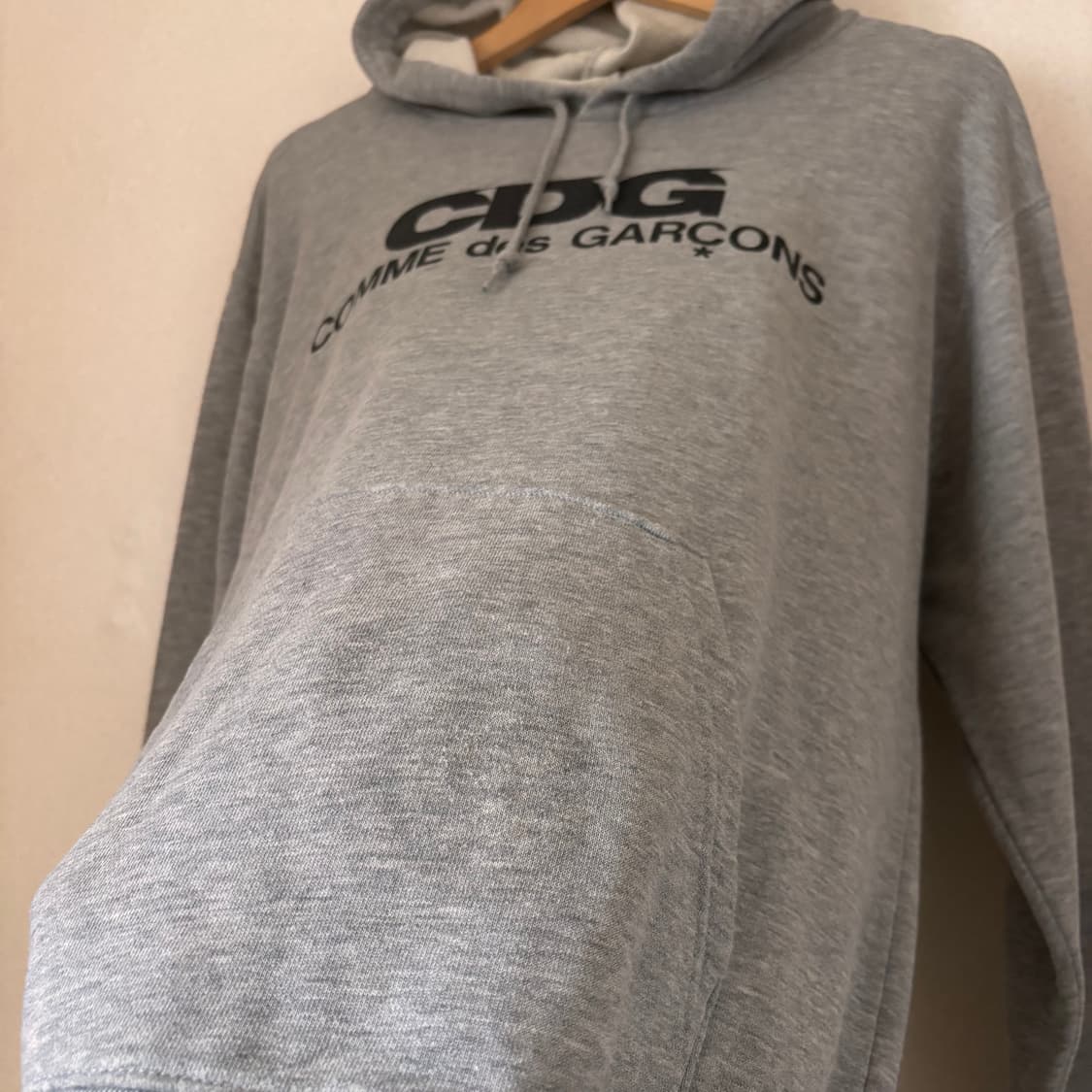 CDG 꼼데가르송 XL 후디 빅사이즈 루즈핏 후드 티셔츠 상품이미지6