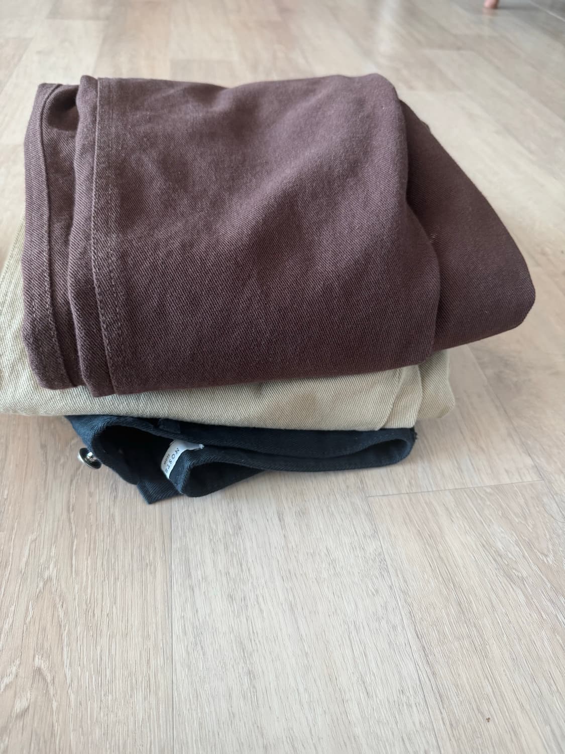 Usa 커브드 코튼 팬츠 M 상품이미지4