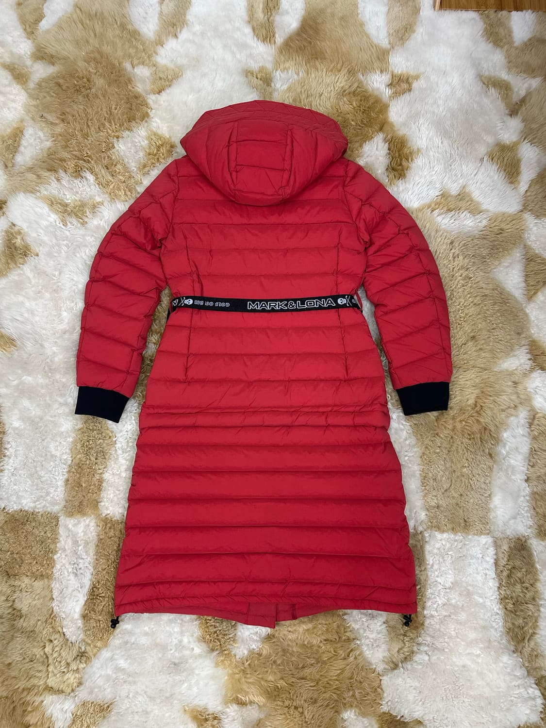 (L)마크앤로나 21FW 구스다운 2way 롱패딩 새상품 상품이미지10