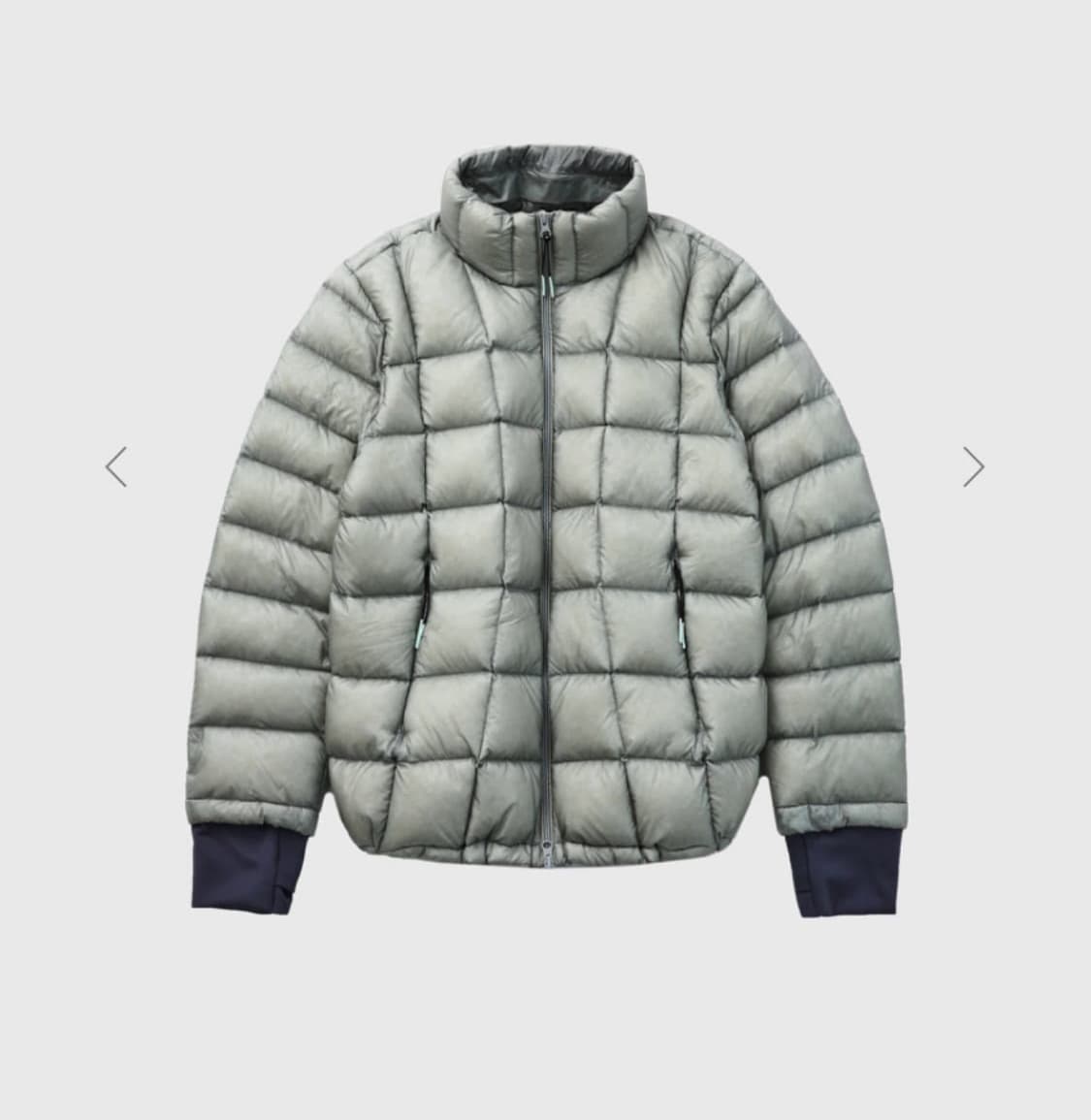 999휴머니티 모듈러 라이트 구스 푸퍼 패딩 그레이 1사이즈 상품이미지1