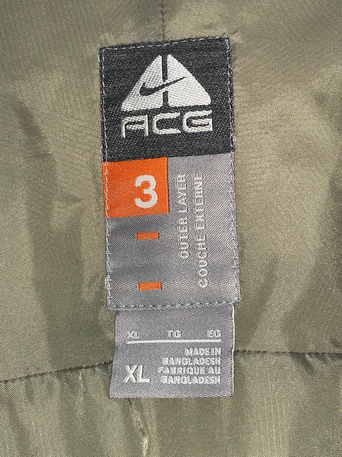 [XL]ACG 벌집 패딩  상품이미지3