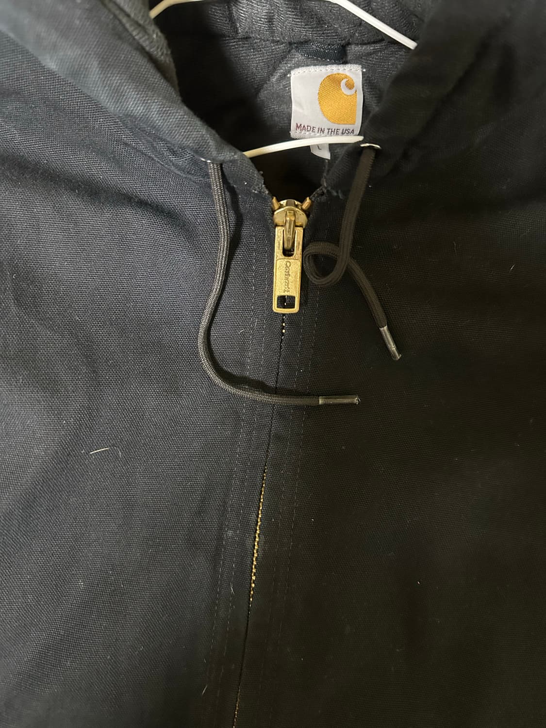 칼하트 덕액티브자켓 j140 블랙 상품이미지1