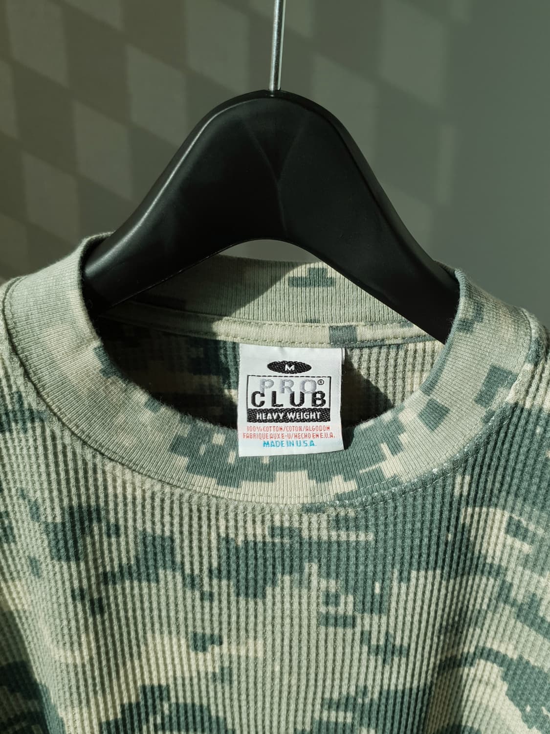 90, 00s PRO CLUB thermal camo 상품이미지4