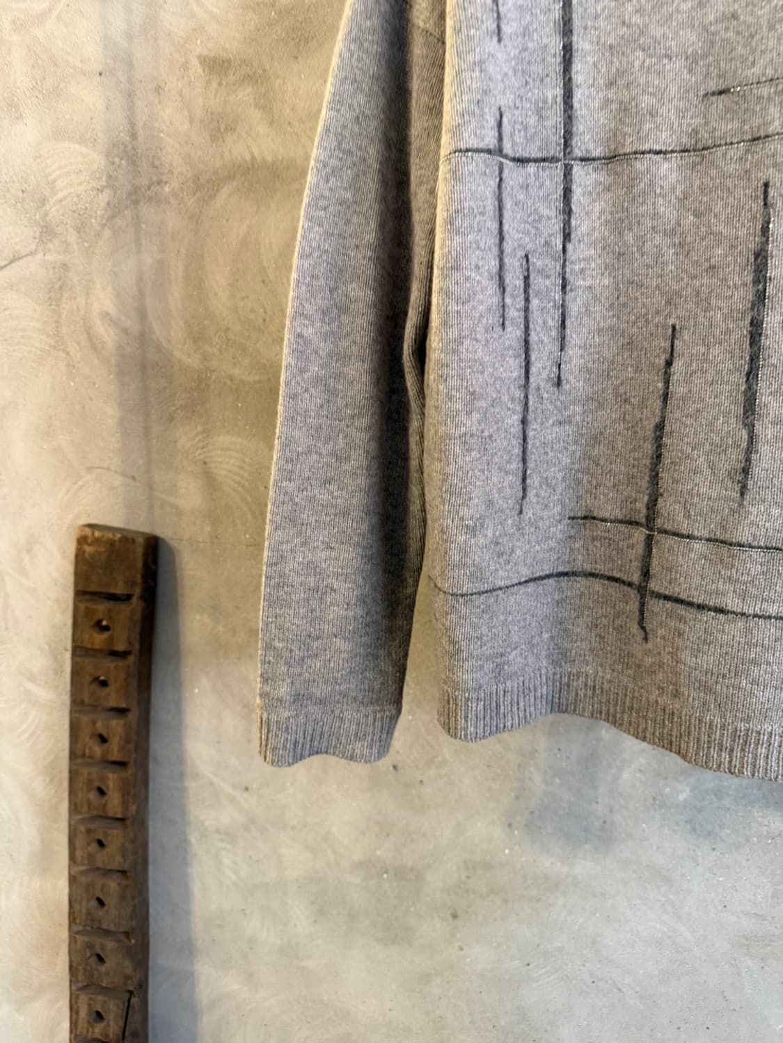 페세리코 울 실크 니트 55~66 상품이미지5