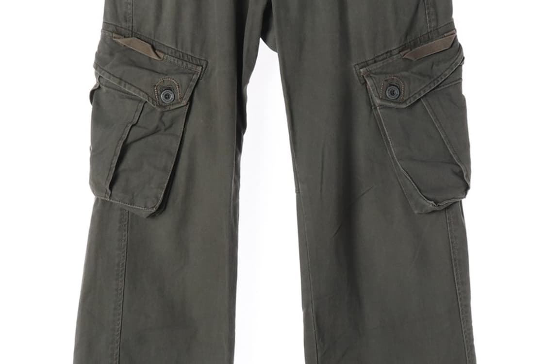 HENSMILE 빈티지 워시드 카고 팬츠 30 상품이미지4