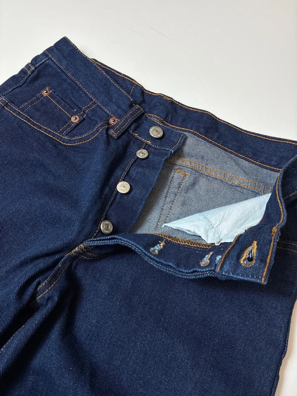 리바이스 00's USA 501 스트레이트 진청 데님 팬츠 PN8277 상품이미지3