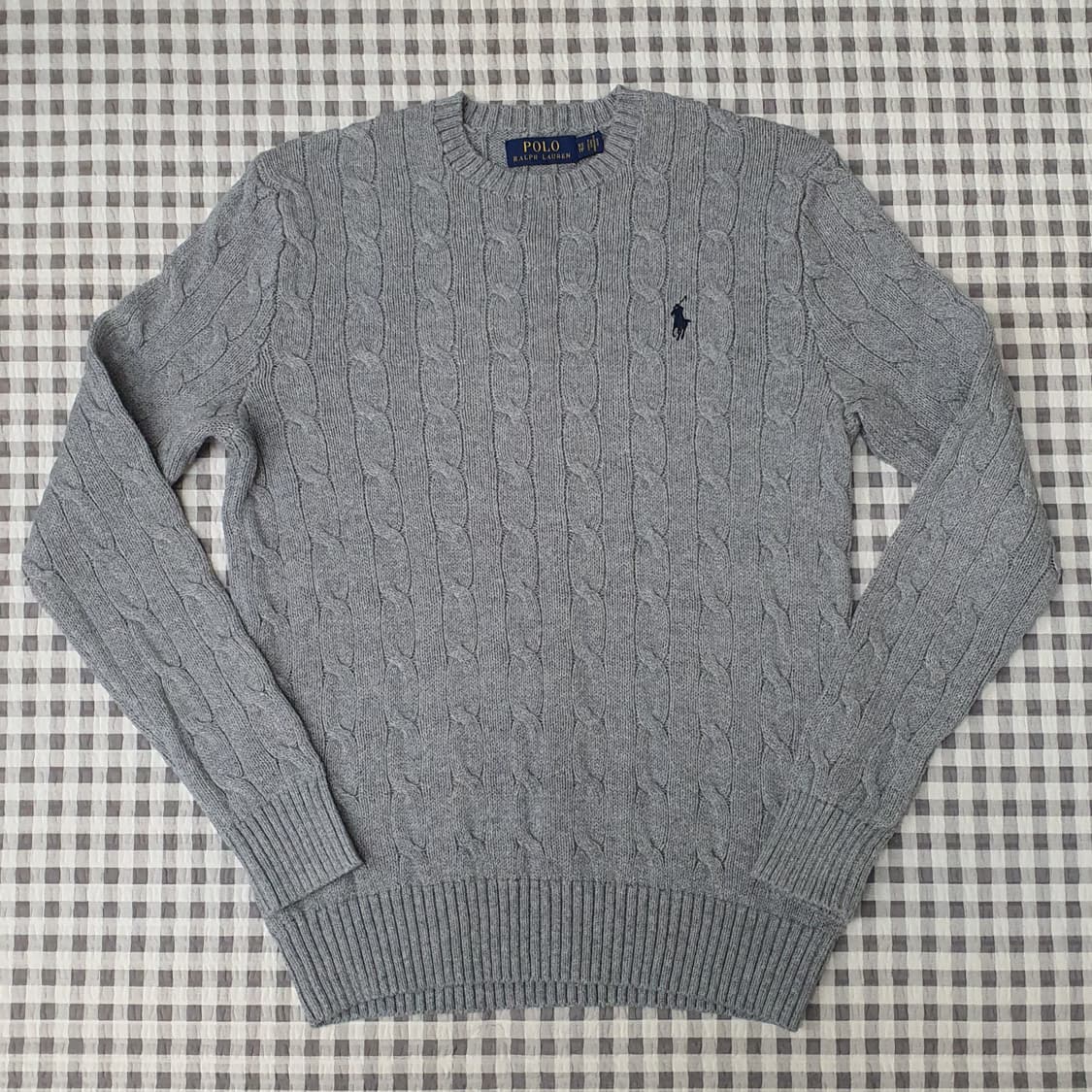 폴로 랄프로렌 케이블 면니트 남자95 상품이미지1