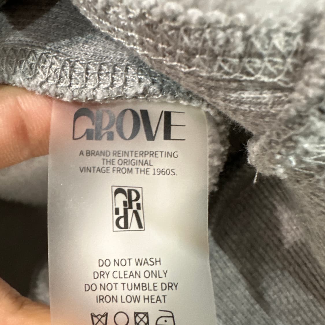 GROVE 그로브 맨투맨 FREE 상품이미지4