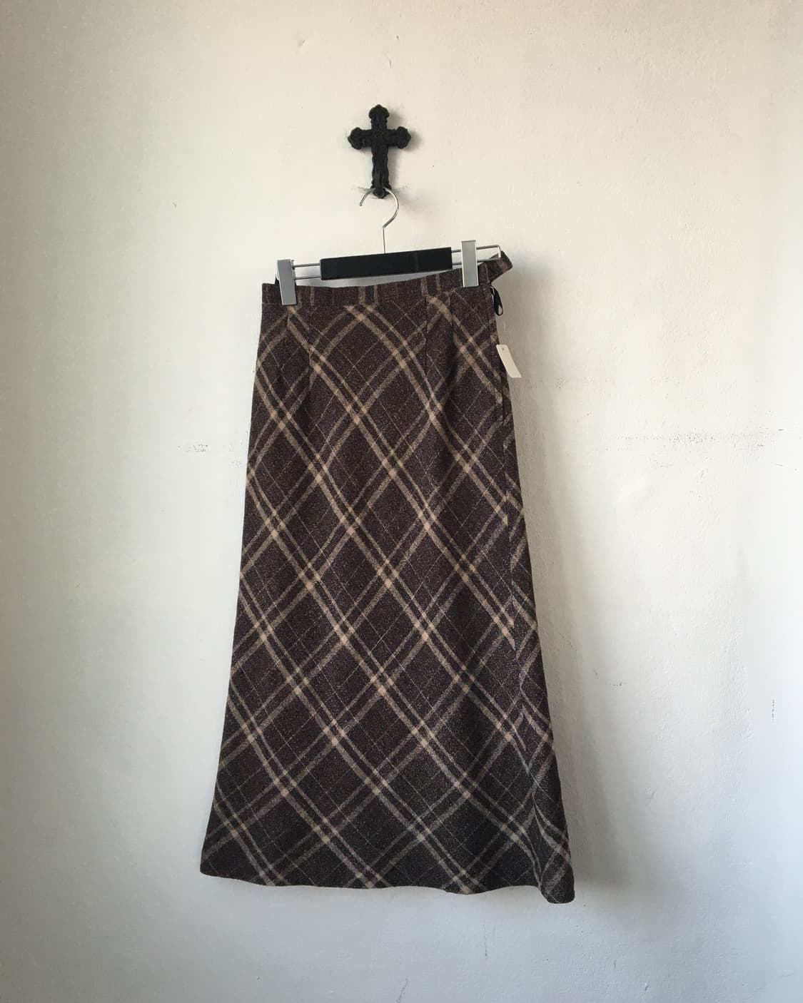 Check pattern skirt 상품이미지1