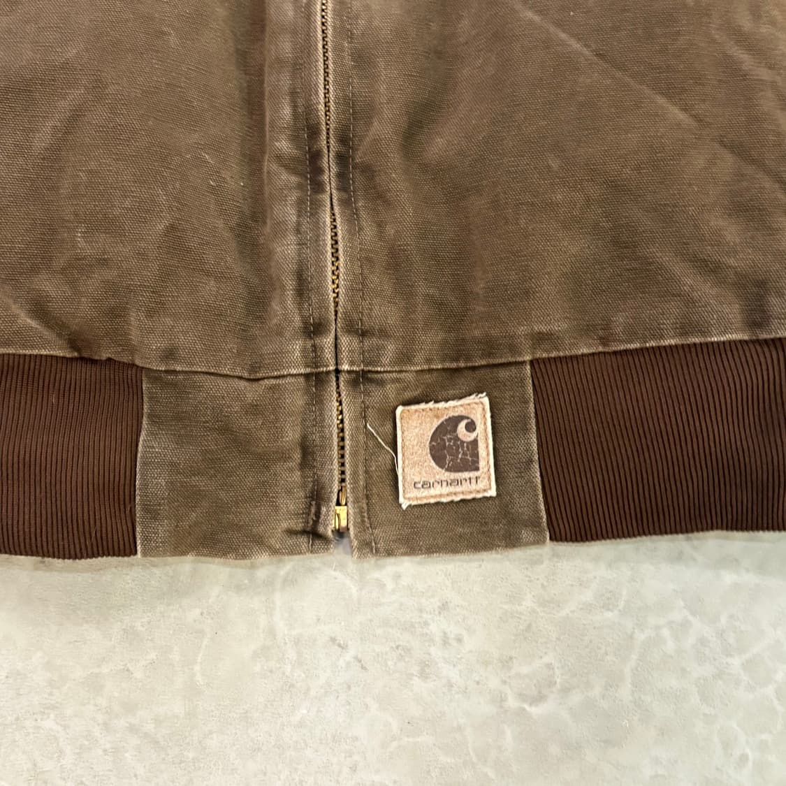 90s USA 칼하트 산타페 자켓 브라운 CHT 체스넛 JQ3282 상품이미지3
